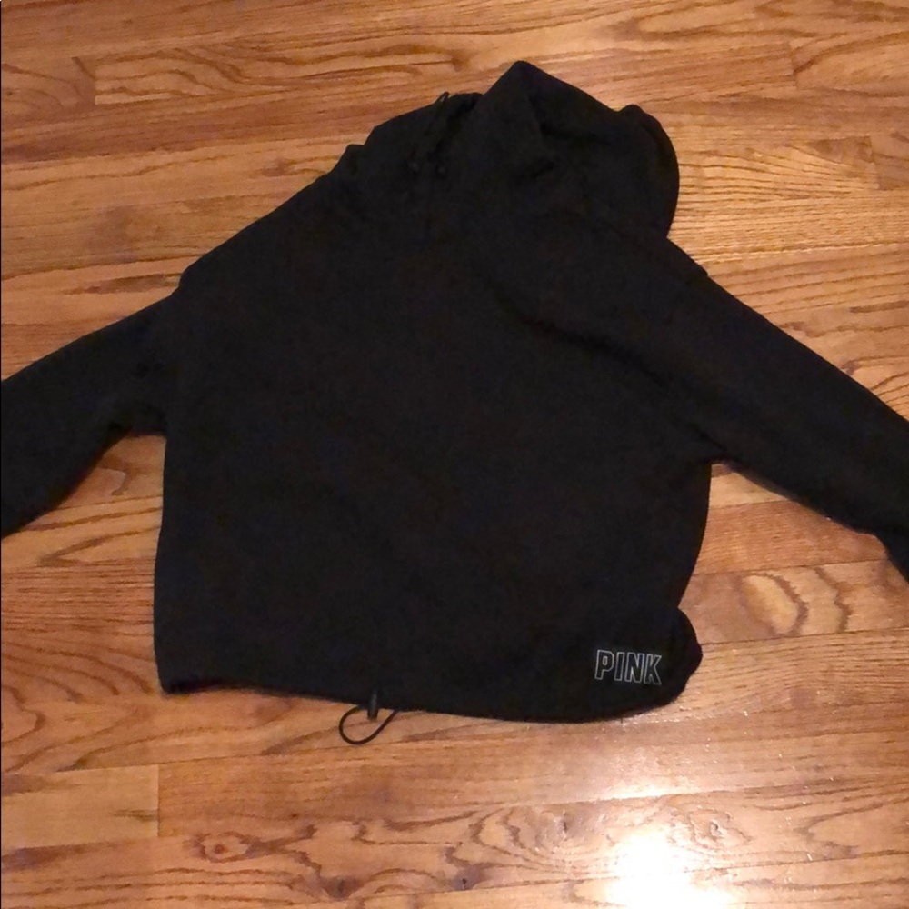 Black pink hoodie